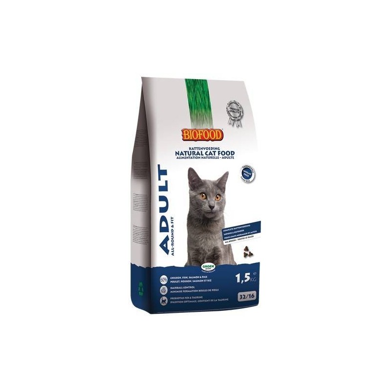 Alimento seco para gato adulto Biofood