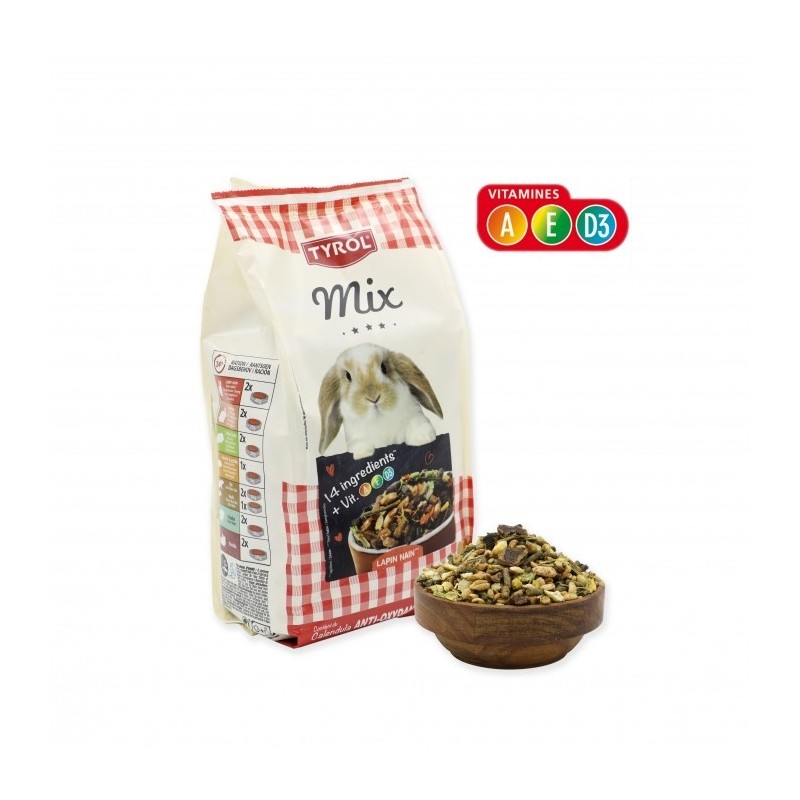 Tyrol mix for rabbit